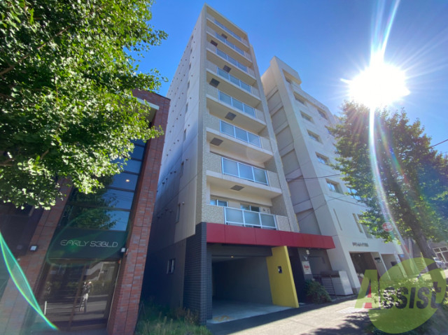 建物外観　札幌市中央区南３条西「シュクル医大前」