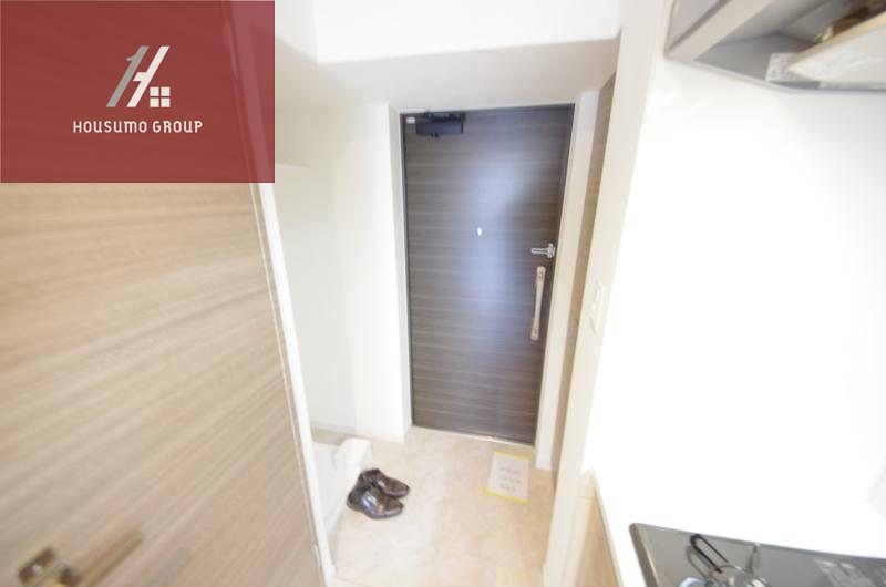 玄関　収納もある玄関です