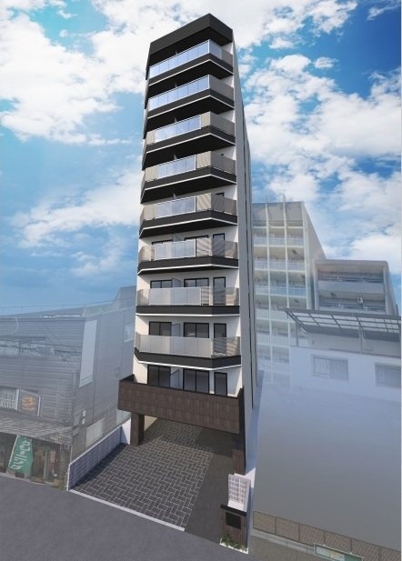 建物外観　完成パース
