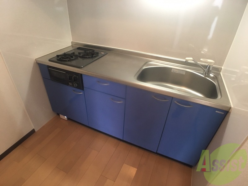 キッチン　キッチンはスペースも広々していて使いやすそうですよ！