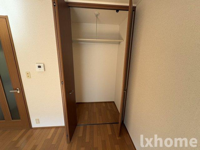 収納　たっぷりとした収納スペースです