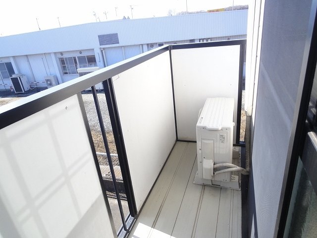 バルコニー　バルコニーがあります
