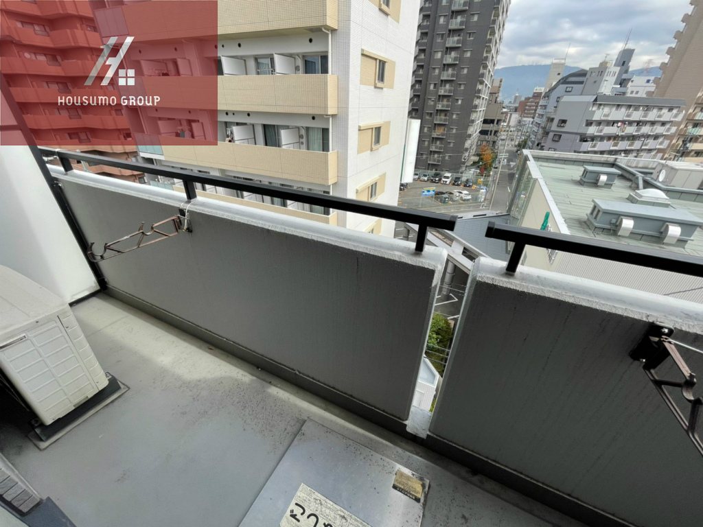 バルコニー　落ち着いた時間を過ごせるバルコニーです