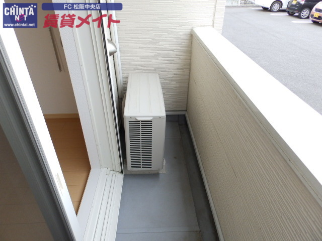 バルコニー　同物件別室の写真です