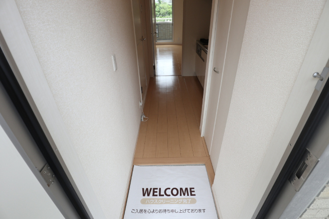 玄関　室内写真は別号室の参考写真となります。