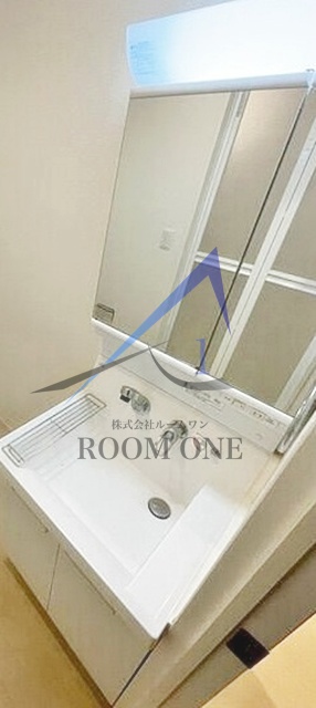 洗面設備　洗面台です。