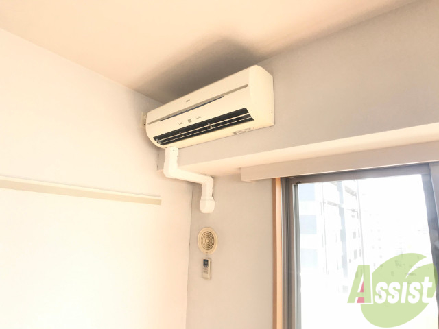 その他設備　エアコンが設置されているので、入居日から利用できます。