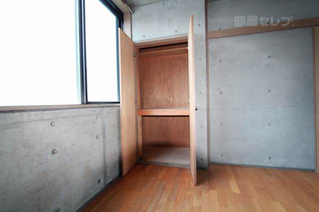 収納　ゆったりとした収納です。