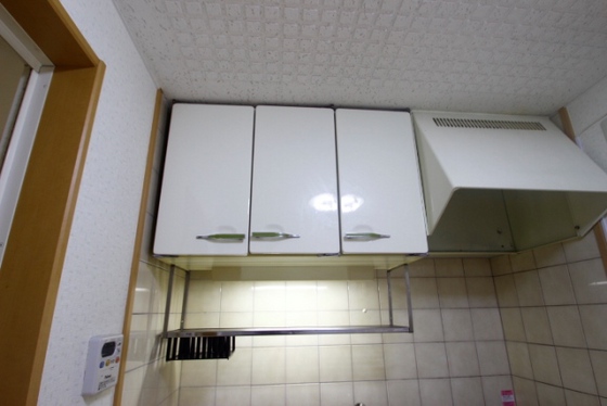 収納　キッチン上