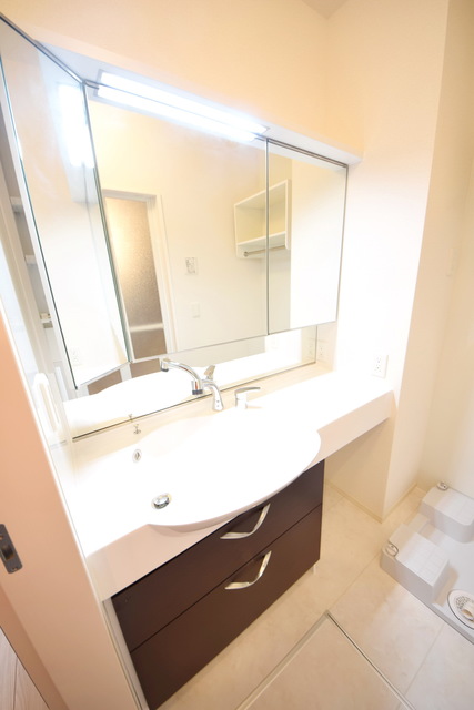 洗面設備　～朝の準備の強い味方っ～