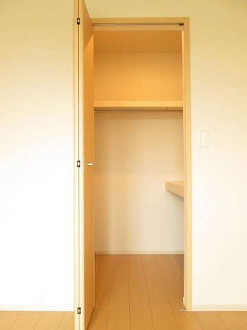 収納　大きなスペースがあり、収納には困りません