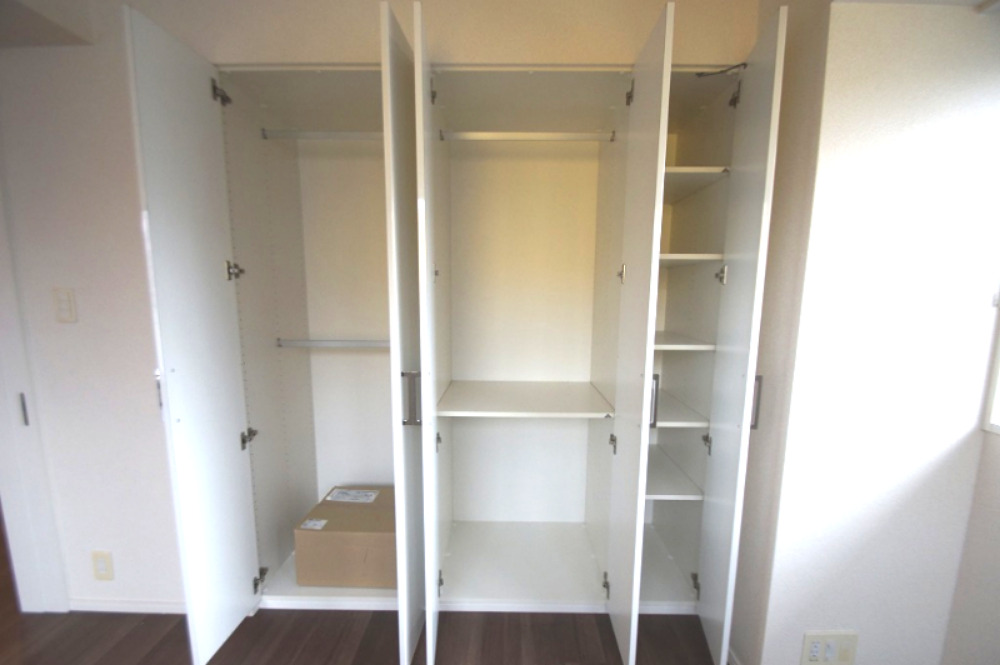 収納　ちょっとした収納スペースも充実しています