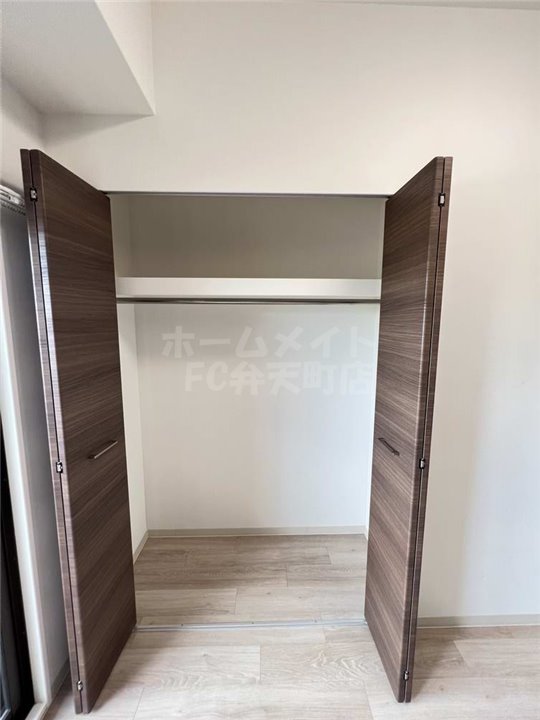 収納　大きなスペースがあり、収納には困りません