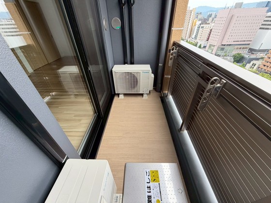 バルコニー　※別部屋の写真です