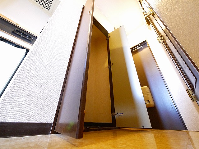 収納　十分な収納スペースがあります