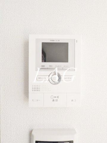 セキュリティ　モニター付きインターフォンです。
