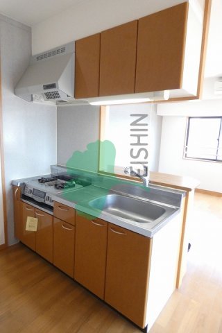キッチン　シンプルな清潔感のあるキッチンです！