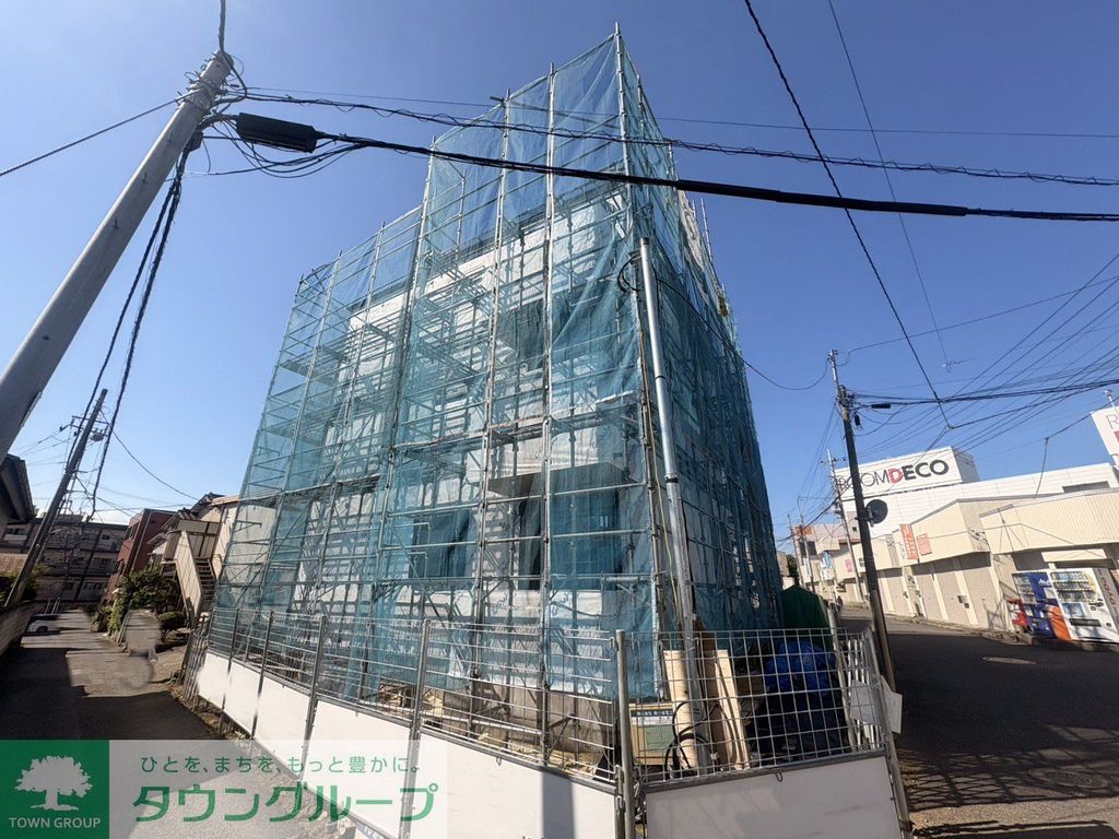 眺望　建築中