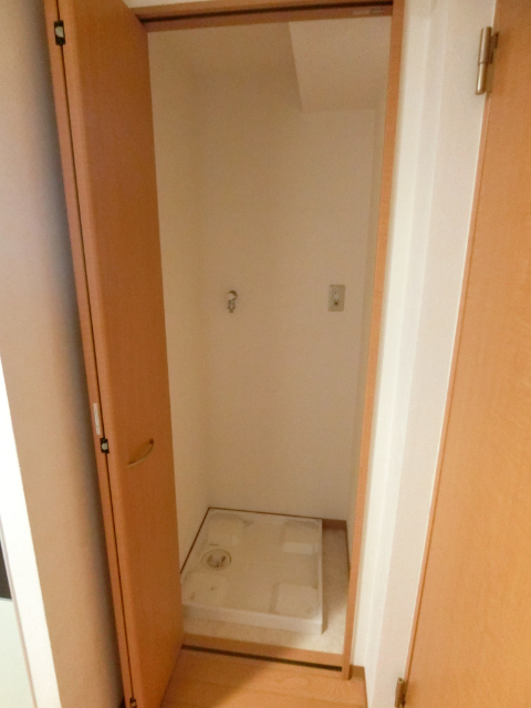 その他部屋・スペース　室内洗濯機置き場。しかも扉付きです。