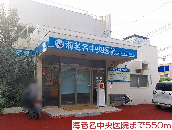病院　海老名中央医院（病院）まで550m