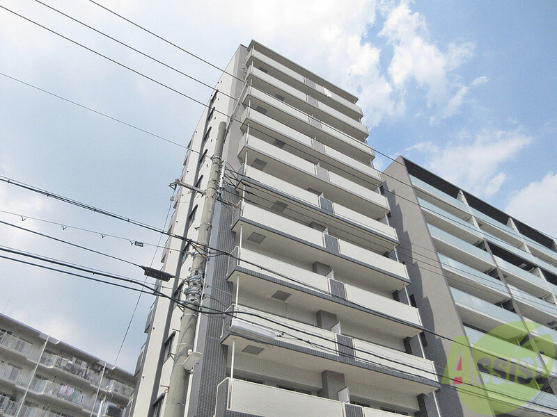 建物外観　吹田市江坂町【アンフィニ１１緑地公園】