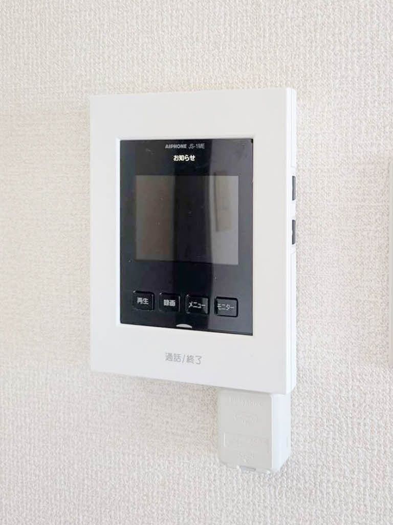 セキュリティ　モニタ付きインターホ