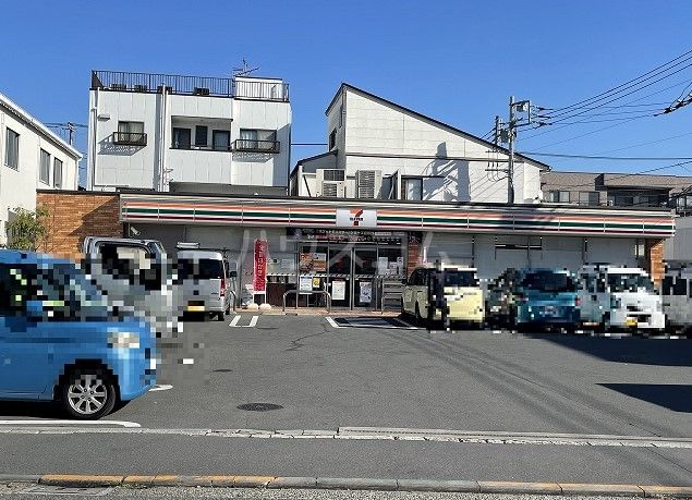 コンビニ　セブンイレブン 葛飾東新小岩7丁目店（コンビニ）まで387m