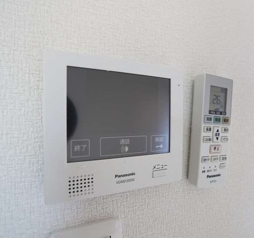 セキュリティ　オートロック付きで安心です