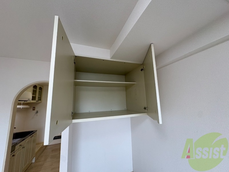 収納　寝室の収納です。部屋がすっきり片付きます。