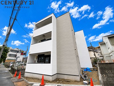 建物外観　オートロック・防犯カメラ付きで安心です！