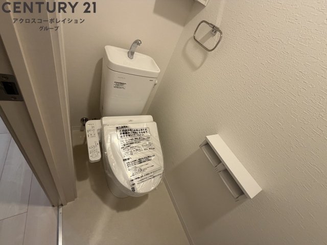 トイレ　ウォシュレット付きのトイレです♪