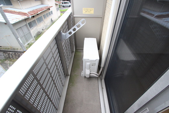 バルコニー　※別部屋の写真です
