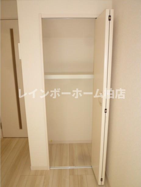 収納　たっぷりとした収納スペースです