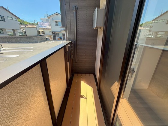 バルコニー　※別部屋の写真です