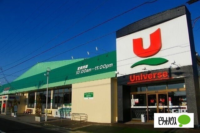 スーパー　ユニバース根城店（スーパー）まで741m