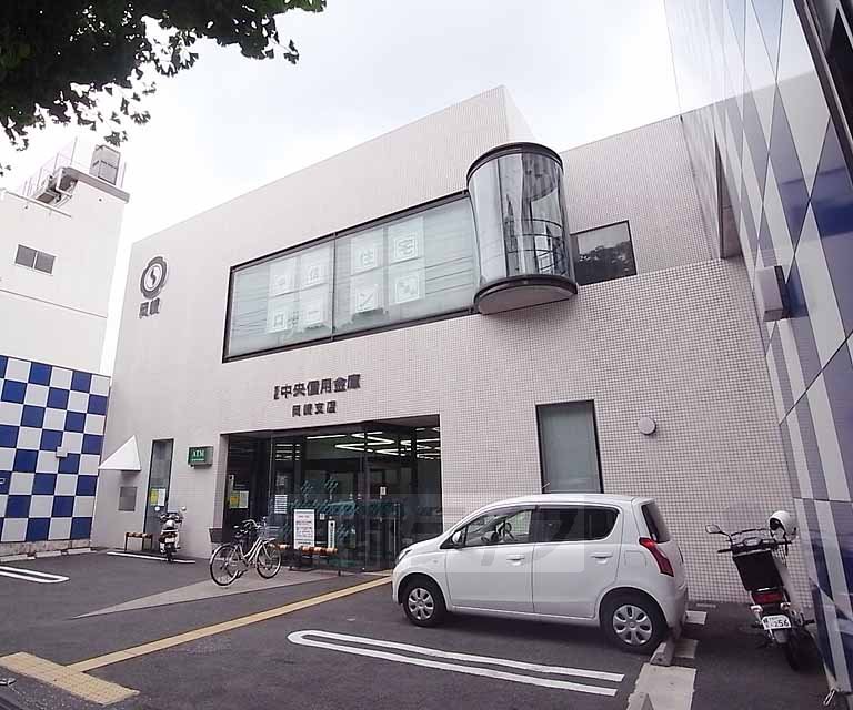 銀行　京都中央信用金庫 岡崎支店（銀行）まで415m