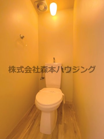 トイレ　ゆったりとした空間のトイレです