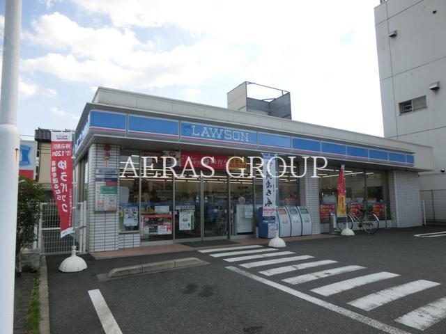 コンビニ　ローソン足立神明南店（コンビニ）まで148m