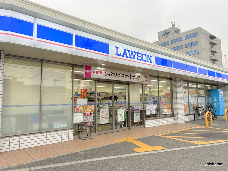 コンビニ　ローソン 下新庄六丁目店（コンビニ）まで401m