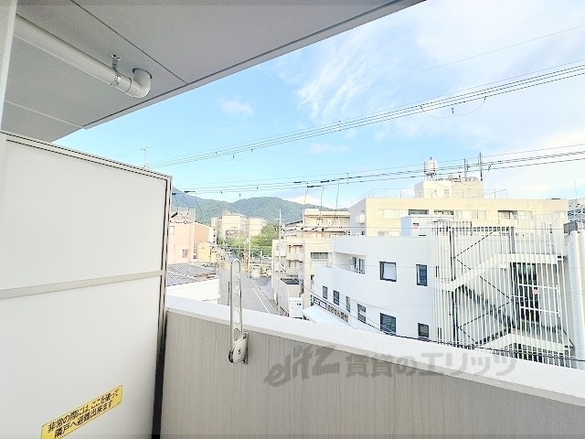 眺望　北山通りのすぐ北側にあります