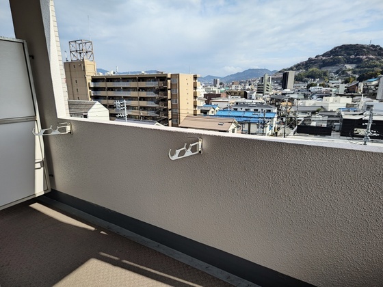 バルコニー　※別部屋の写真です