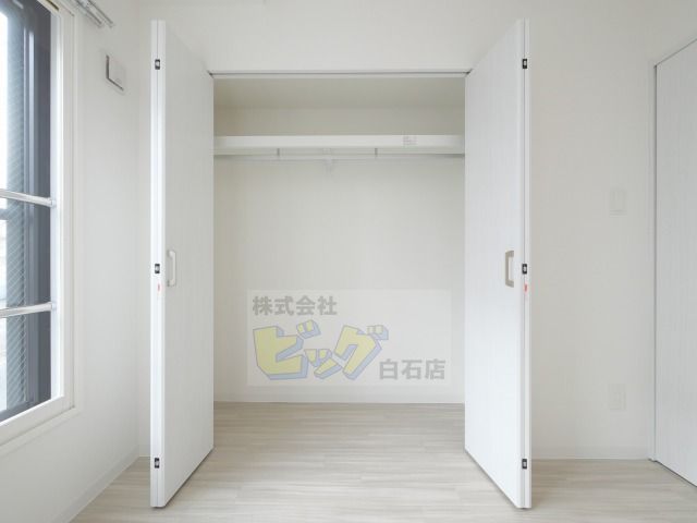 収納　使い勝手の良いクローゼットタイプです♪