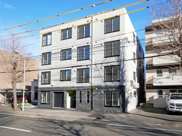 建物外観　ガス料金定額制プラン導入物件で経済的です♪