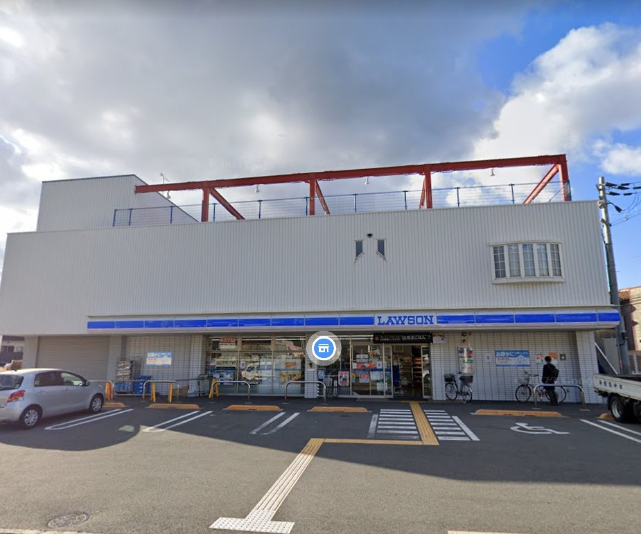 コンビニ　ローソン 東大阪西石切町三丁目店（コンビニ）まで447m