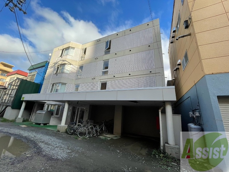 建物外観　札幌市西区琴似一条「メゾン・ド・アミテエ」