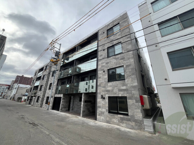 建物外観　札幌市中央区南５条西「ｅｌ　ｓｏｌ」