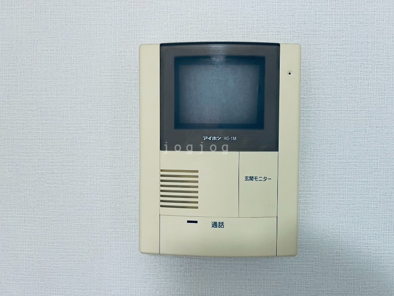 セキュリティ　モニター付きインターホンで来客確認も安心です！