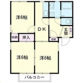 ホワイトパークの間取り写真