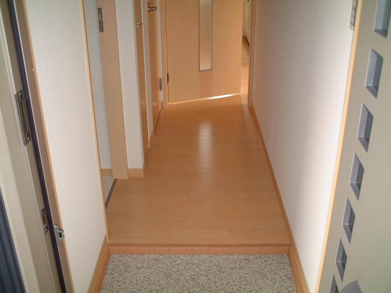 浅口市 2階建 築20年の玄関写真