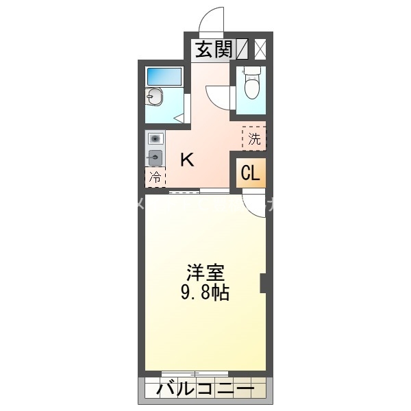 ヴィレッジ杉田 C棟の間取り写真